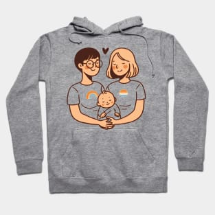 Two moms Hoodie